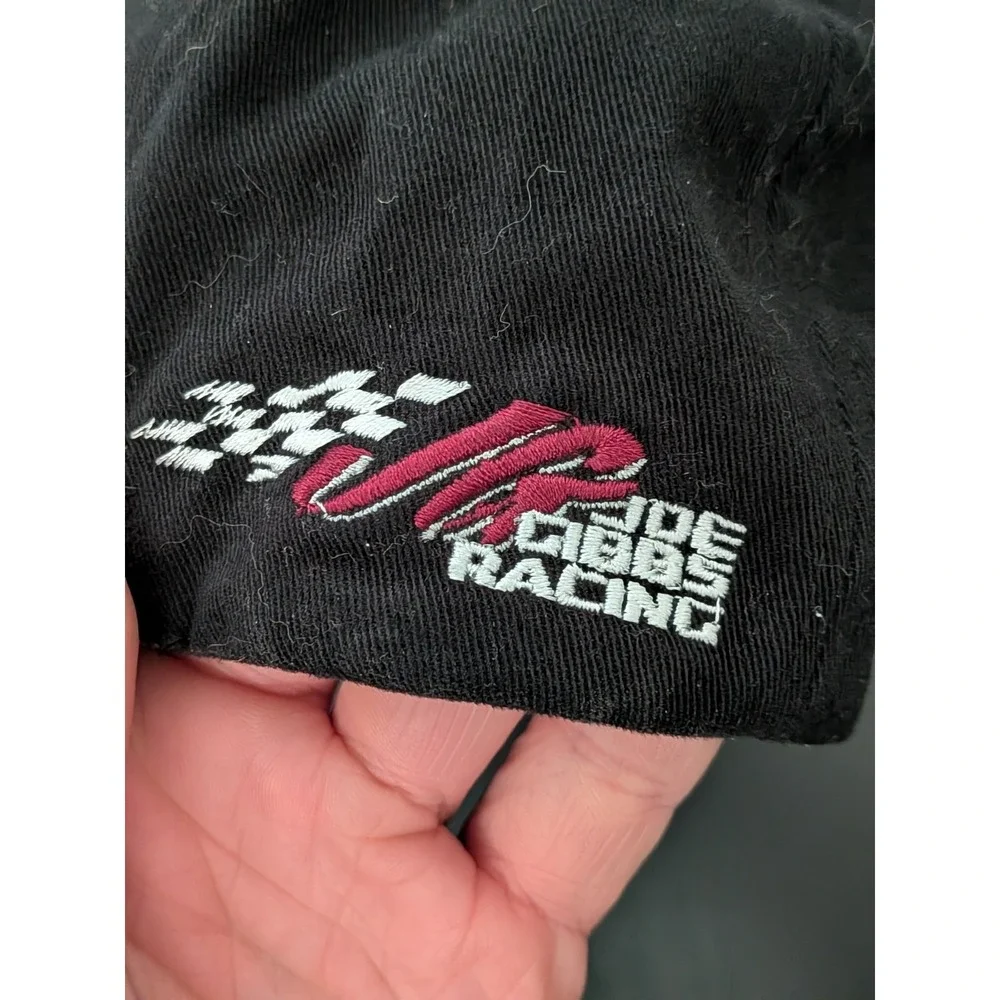 Tony Stewart Home Depot Hat Adjustable Winner Circle Black & Orange Joe Gibbs‎